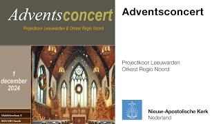 Adventsconcert vanuit Sneek [upl. by Aissenav804]