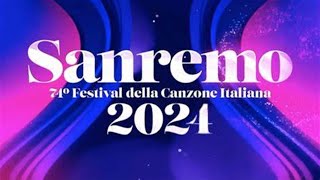 Sanremo 2024  Canzoni Lyricstesti  2parte [upl. by Zaragoza375]