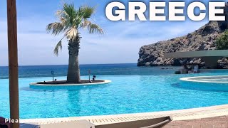 ATLANTICA AEGEAN BLUE IN KOLYMBIA RHODES GREECE  ALL INCLUSIVE RESORT  SEA VIEWS  PICTURESQUE [upl. by Imefulo542]