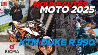 Nouveauté KTM DukeR 990 Salon de Milan [upl. by Auroora446]