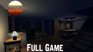 Sagebrush Full Game amp Ending Playthrough Gameplay No commentary [upl. by Rehtnug]