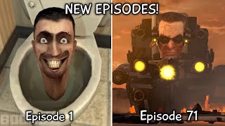 Skibidi Toilet 1  71 All Episodes 60 FPS REMASTERED G  Man V6 REVENGE Episode 77 [upl. by Ecinehs632]