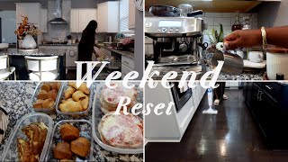 NEW SUNDAY RESET CLEANING MOTIVATION MEAL PREP LUNCHBOX SNACKS sundayreset cleaningmotivation [upl. by Llerut]