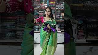 1199 Kanjivaram Special price 😱 Mixmatch 😍Booking 8100732795 youtubelivestream saree viralvideo [upl. by Croydon501]