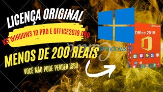 Como ativar windows 10 office 2019 download com licença original permanente [upl. by Katalin]