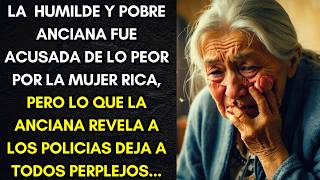 LA ANCIANA FUE ACUSADA POR LA MUJER RICA PERO LO QUE REVELÓ A LOS POLICÍAS DEJÓ A TODOS IMPACTADOS [upl. by Ariahs]