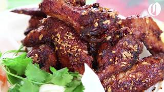 How to make Pok Poks fish sauce wings Portlands Signature Dishes [upl. by Cicero676]