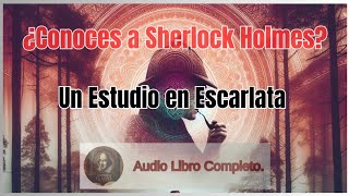 Un Estudio en Escarlata en Español Sherlock Holmes en español  Audio Libro Completo en Español [upl. by Aissenav]