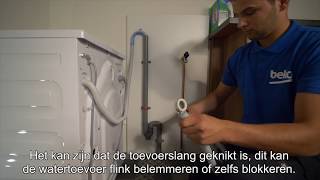 Wasmachine neemt geen water op  Beko [upl. by Newby]