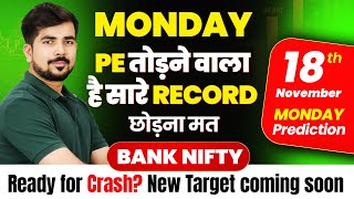 Best Bank Nifty Jackpot Prediction and Nifty Analysis for Monday  18 NOV  Stock Tomorrow Video [upl. by Maurita39]