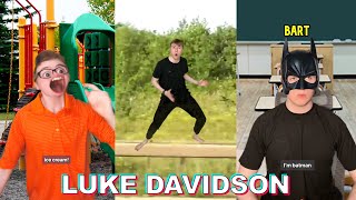 NEW OF LUKE DAVIDSON TikTok Compilation 2023 11  Funny Luke Davidson TikToks [upl. by Merriott]