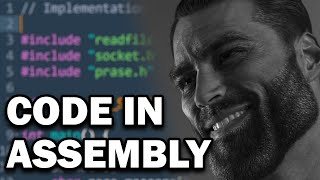 you can become a GIGACHAD assembly programmer in 10 minutes try it RIGHT NOW [upl. by Llehcor]