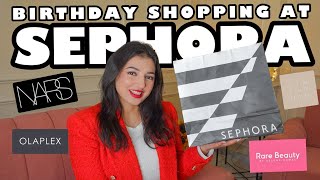 Birthday shopping Spree at SEPHORA India  Olaplex  Nars  rare beauty  clinique birthdaymonth [upl. by Ellenhoj49]