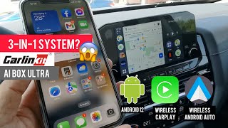 Latest Carlinkit AI Box Ultra  3in1 Smart System for your Car [upl. by Hezekiah]