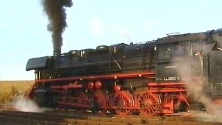 Güterzug mit Dampflokomotive 44 0093  Bad Salzungen  Eisenach Gbf [upl. by Jerol]