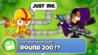 How Far Can You Get Using Only Boomerang Monkeys BTD6 [upl. by Drabeck]