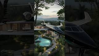 HOUSE of the FUTURE Inspired by Luxury Jet [upl. by Aidas538]