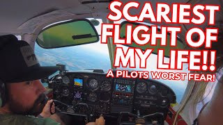 A Pilots Worst Fear  Facing Potential Engine Failure in a Piper Cherokee [upl. by Nnylaj]