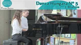 BRAHMS Danza Húngara Nº 5 piano a cuatro manos [upl. by Gamal292]