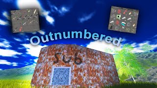 Outumbered  Trident Survival Movie 🎥  movie trident tridentsurvival roblox games mini [upl. by Edmonda]