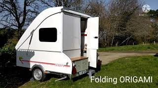 ULTIMATE FOLDING TEARDROP CARAVAN [upl. by Kurtzig860]