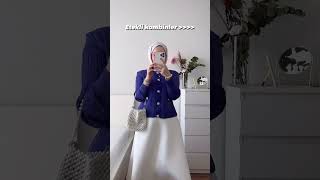 tesettür etek kombinleri tesettür keşfet keşfetteyiz hijab keşfetbenionecikar hijabfashion [upl. by Joshi]