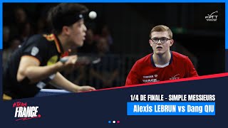 Alexis LEBRUN vs Dang QIU  14 finale  LINZ 2024 [upl. by Ahsinrac]