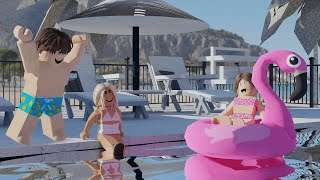 FAMILY VACATION To FLORIDA  Roblox Bloxburg Family Roleplay [upl. by Nnyleitak514]