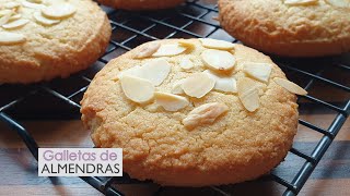 Galletas de almendras  fáciles y deliciosas [upl. by Nevear588]