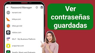 Cómo ver todas las contraseñas guardadas en tu teléfono Android  Ver contraseñas guardadas [upl. by Booze]