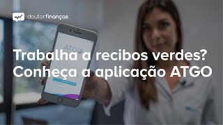 Recibos verdes como emitir através da app ATGO [upl. by Anwahsit]