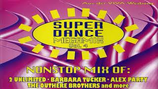 ZYX SUPERDANCE MEGAMIX 4 1995  Euro House House Eurodance Compilation Mixed [upl. by Nitz]