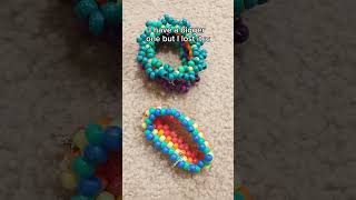 Kandi tour as a beginner trending trend kandi bracelets [upl. by Ecadnarb]