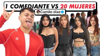 20 CHICAS VS 1 HOMBRE  Camilo Diaz [upl. by Aneema]