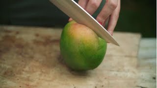 HOW TO Mango schneiden amp schälen 🥭 [upl. by Assiar]