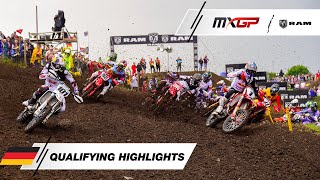 RAM Qualifying Highlights  Liqui Moly MXGP of Germany 2024 MXGP Motocross [upl. by Oleg]