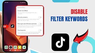 Disable Filter Keywords Feature On Tiktok Technologyglance [upl. by Cornel]