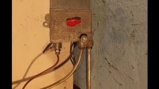 Gas furnace pilot safety switch [upl. by Naahsar]