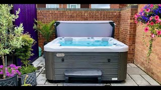 Wellis MyLine Pluto Hot Tub installed in Maidenhead Berkshire UK  Client Review [upl. by Anibla]