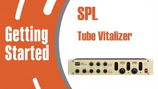 AA  Getting Started  SPL Tube Vitalizer Stereo Mastering Enhancer [upl. by Augusto]