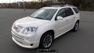 2012 GMC Acadia Denali Start Up Exhaust and In Depth Review [upl. by Aivil]