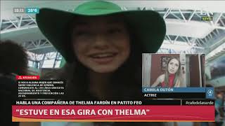 Caso Juan Darthés habló una compañera de Thelma Fardín en Patito Feo  Café de la tarde [upl. by Dinnage96]