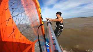 WINDSURFING  EZZY CROSS 67 2023  STARBOARD FUTURA 117lts [upl. by Ilecara]