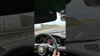 Porsche 911 Carrera S  300 kmh Germany Autobahn [upl. by Ater]