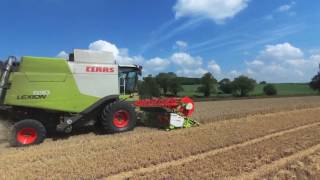 Drone Film of Summer Harvest at Corston Fields Farm UK [upl. by Uthrop]