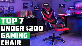 Best Gaming Chairs Under 200 Affordable Options for Gamers [upl. by Enaile811]