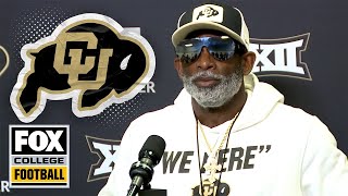 Pregame Interview Deion Sanders on Colorado vs Nebraska amp Dylan Raiola in Week 2 [upl. by Bartolomeo364]