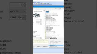 Export vybraných faktur do jednoho PDF ⬇️📄 faktura pohoda pdf účetnictví [upl. by Idak]
