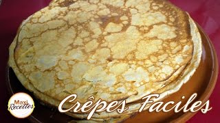 Recette de la pâte à crêpes facile et rapide [upl. by Barbe]