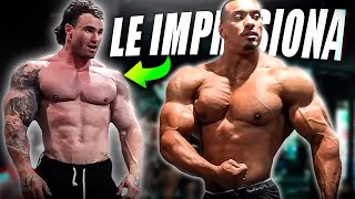 CALUM VON MOGER REACCIONA A LARRY WHEELS Y LE SORPRENDE ENTRENAN ESPALDA  Victor valdivia [upl. by Marr]